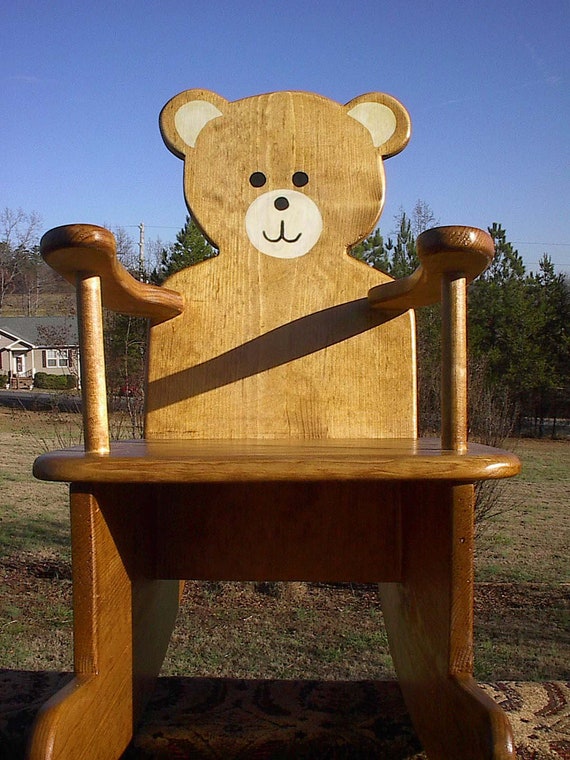 the teddy bear chair