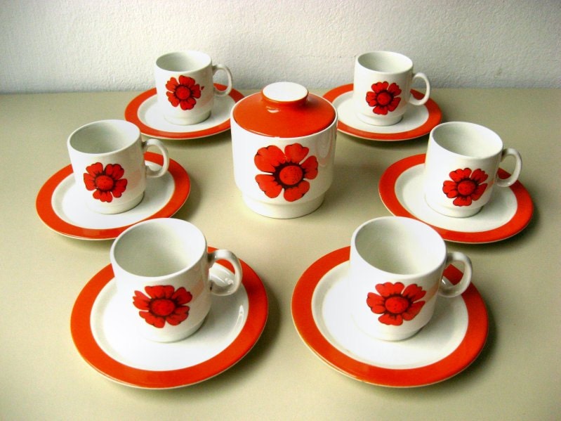 Vintage Espresso Cups Special Production by Italian