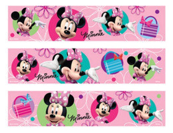 MINNIE BOWTIQUE Designer Prints Edible Image Cake Topper Il_570xn