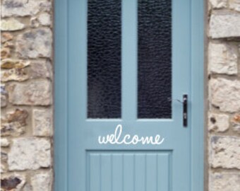 Welcome Wall Decals - Welcome Door Decals