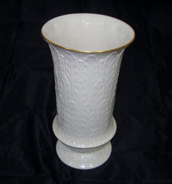 Leaf Pattern Vase | vintage lenox vase autumn leaf pattern tall Leaf Pattern Vase | vintage lenox vase autumn leaf pattern tall