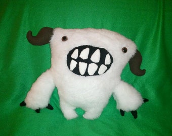 snow monster plush