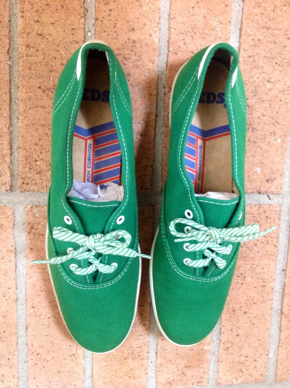 70's KEDS Vintage Cotton Canvas Tennis Shoes by RozzCloset on Etsy