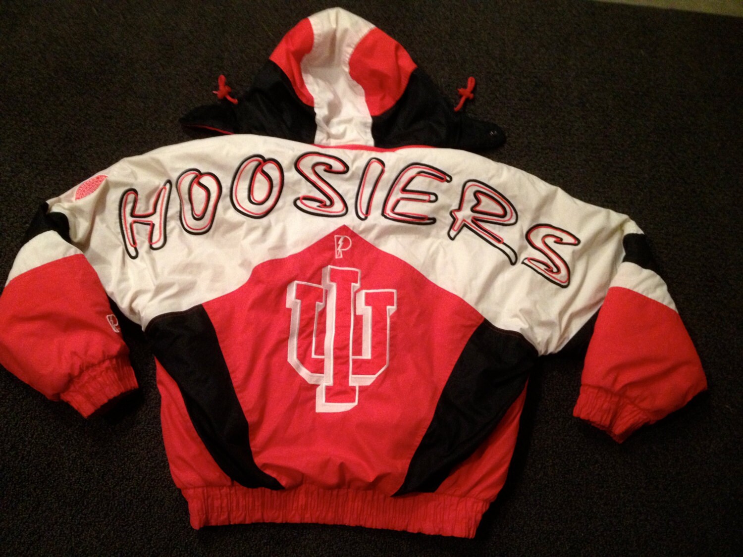 Vintage Mens Starter Pro Player Pullover IU Indiana Hoosiers