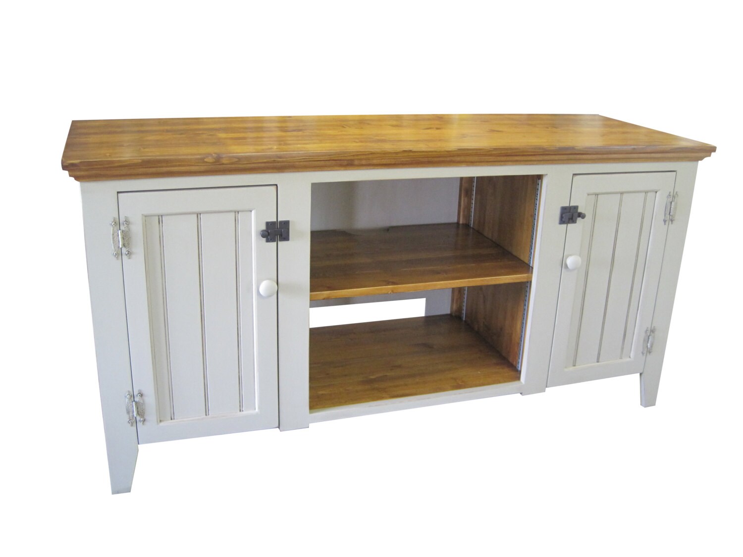 TV Console by DannarCountry on Etsy