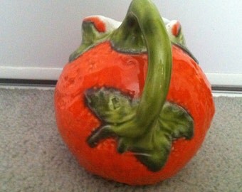 Orange pitcher