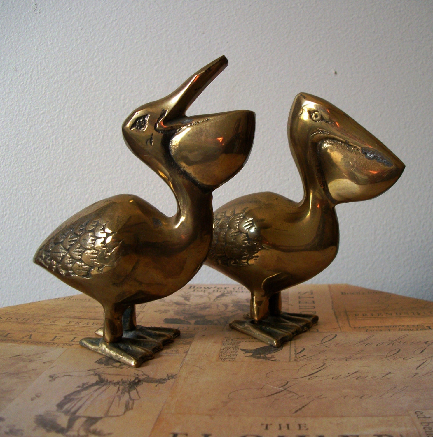 small brass figures