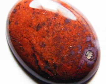 Beautiful la flama agate cab (E0585)