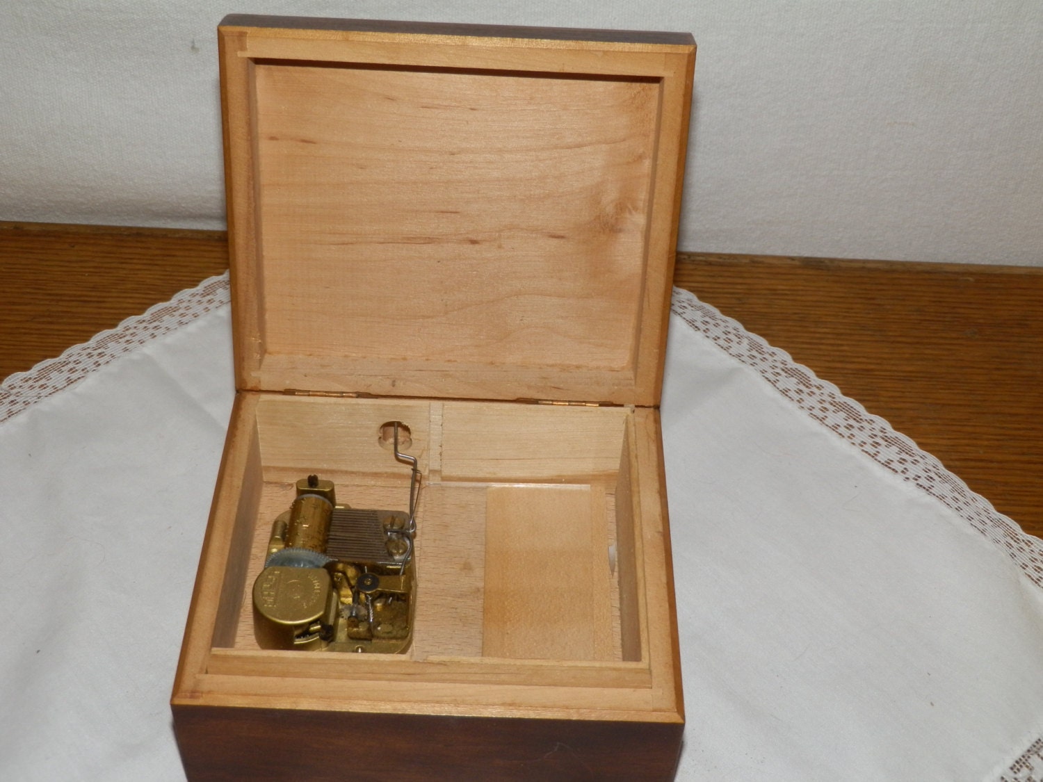 Vintage West Germany Original Deichert Musical Box