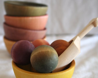 Wooden Kitchen Learning Toy - Montessori Inspired