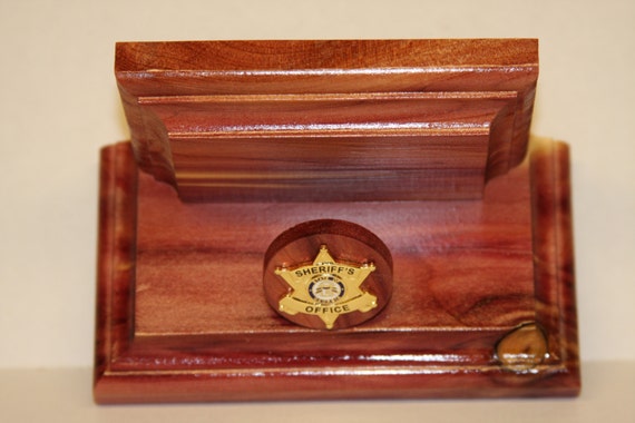 Items Similar To Law Enforcement Business Card Holder On Etsy