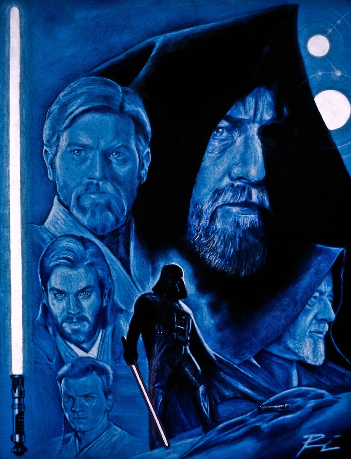 Obi Wan Kenobi Painting