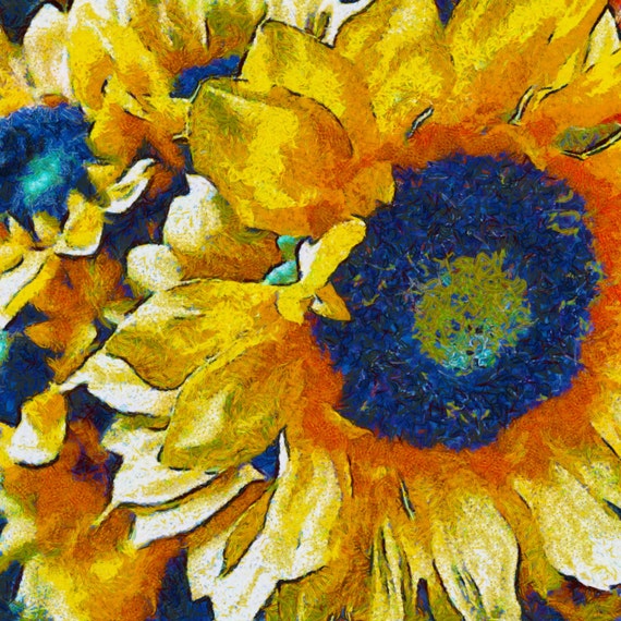 Items similar to SUNFLOWERS (I) on Etsy