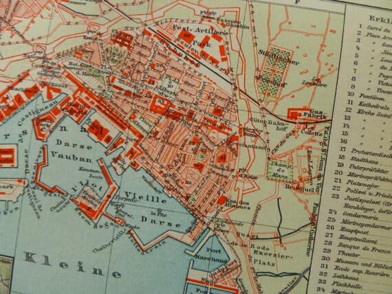 Street map Toulon France