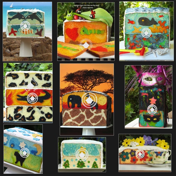 Inside Surprise Pictures Inside Cake Tutorial