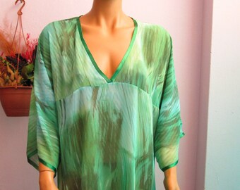 chiffon overlay tunic (wot32081)