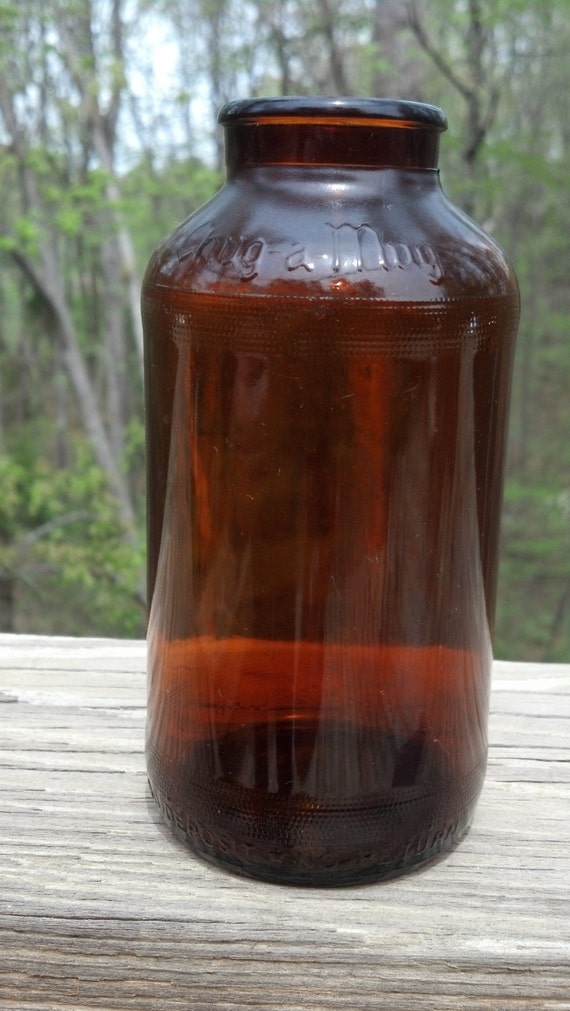 Items similar to Vintage Brown Rheingold ChugaMug Bottle on Etsy