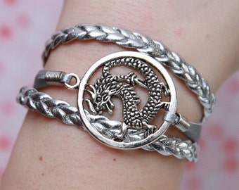 Popular items for dragon bracelet on Etsy