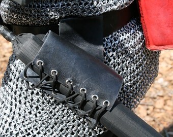 Leather Lace-up Sheath for LARP weapons
