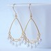 LAST ONE Pearl Chandelier Earrings