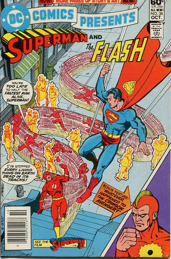 1981 DC Comics Superman and the Flash comic book