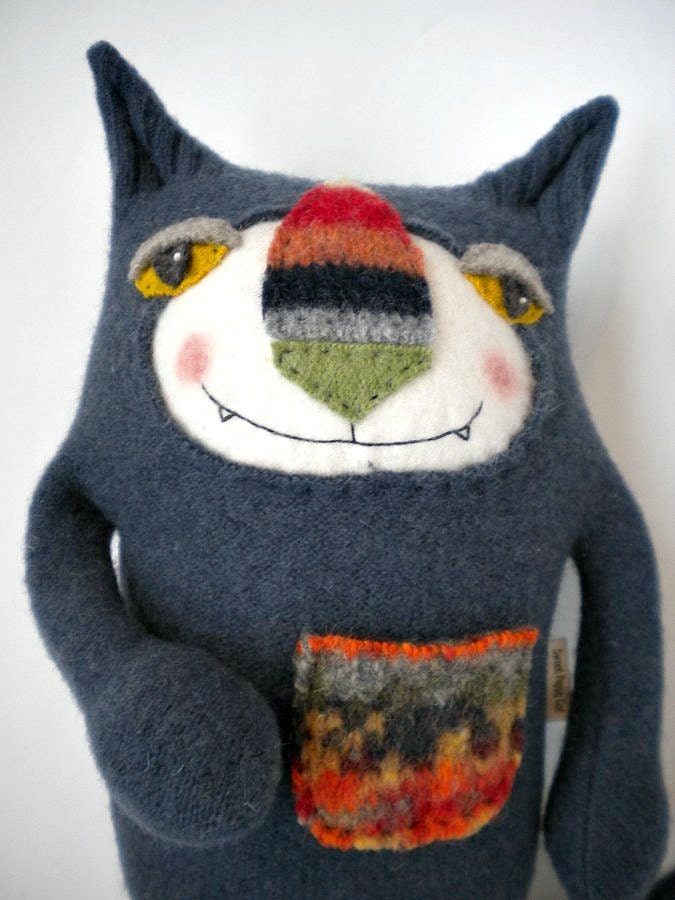 russian blue cat stuffed animal