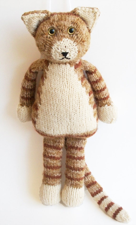 Rudy Cat PDF Knitting Pattern