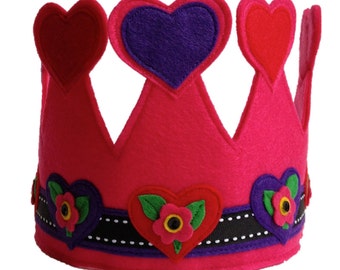 The Queen of Hearts Crown