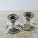 Silver Plate Candle Holders