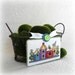 Country Birdhouse Wire Storage Basket