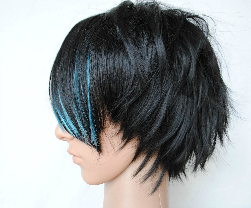 Blue Hair Wig for Men - Amazon.com - wide 8