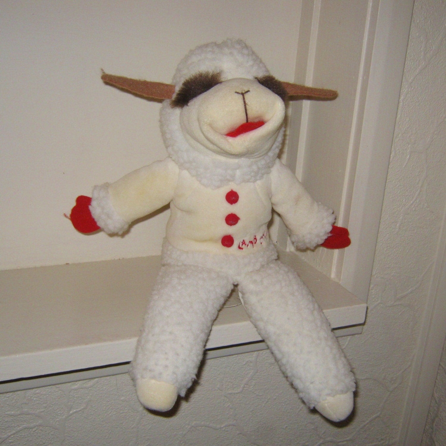 lamb puppet on tv