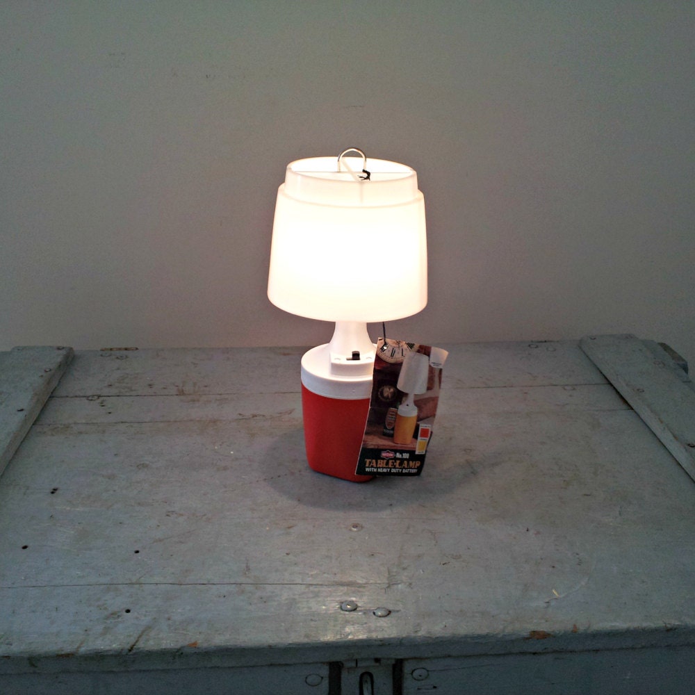 portable retro camping lamp