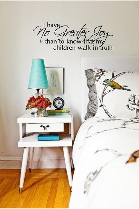 My Children Walk in Truth Wall Decal TheVinylCompany