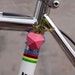 Geometric Bike Planter, in Pink: Wearable Planter