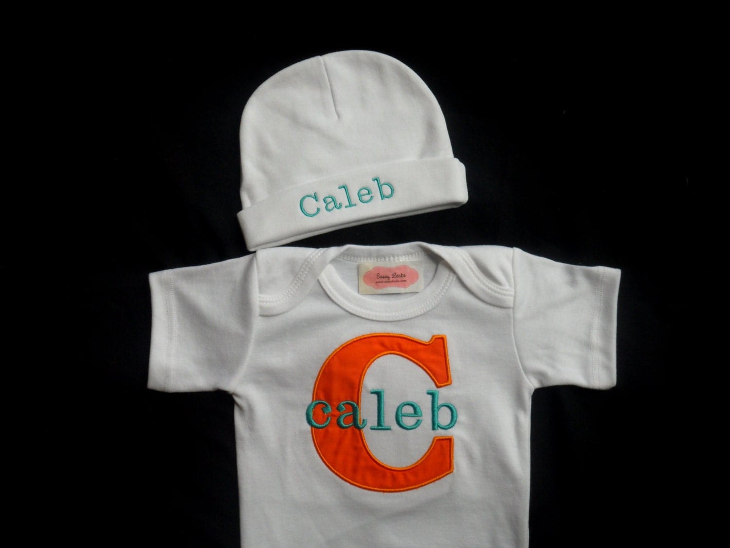 Monogram Baby Boy Clothes Personalized Baby Boy Take Home