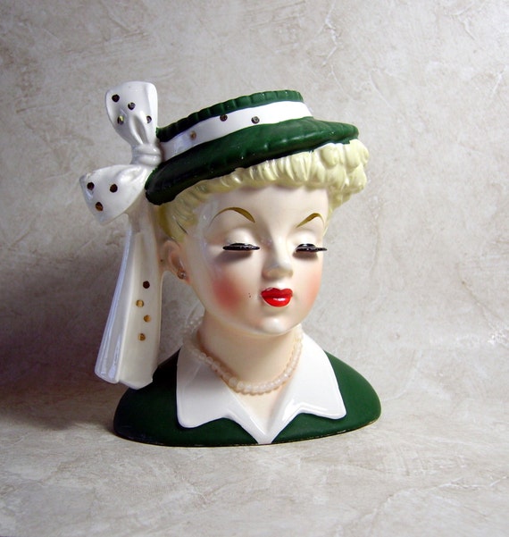 NAPCO HEAD VASE Vintage 1956 Lucy