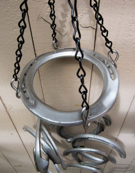 Similiar Race Horse Wind Chimes Keywords Recycled Race Horseshoe Wind Chime Aluminum Horse Racing Silver