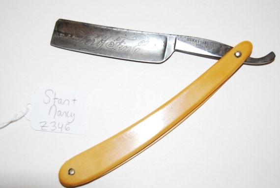 SALE 1865 Henry Sears and Son Very Fine Straight Razor