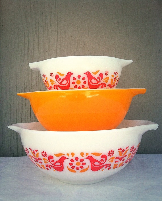 pyrex cinderella bowls