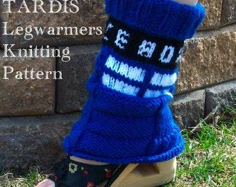 Knitting Pattern: Doctor Who Tardis Socks