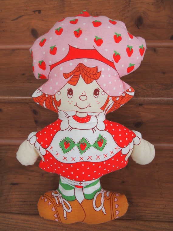 strawberry shortcake pillow doll