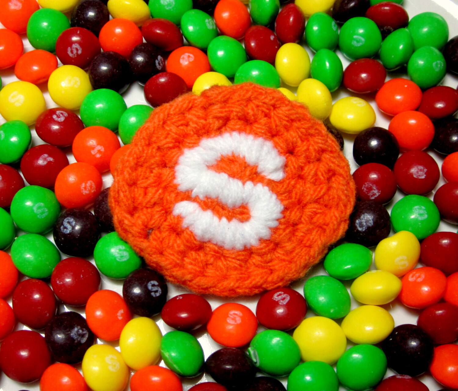 Items similar to Orange Skittles Candy Pin. Nerd Noms. Rainbow Treat