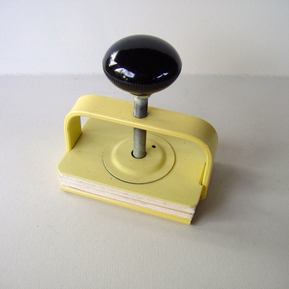 Vintage Small Book Press Bookbinding Miniature Book Press