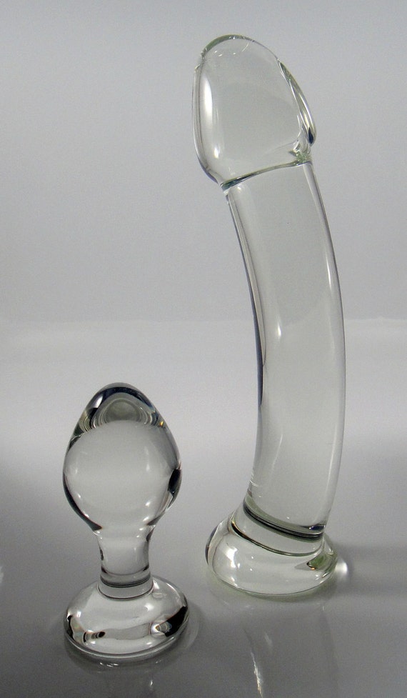 2 PIECE SET Medium Glass