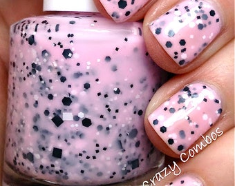 Chubby Bubby : Custom-Blended Glitter Nail Polish / Indie Lacquer