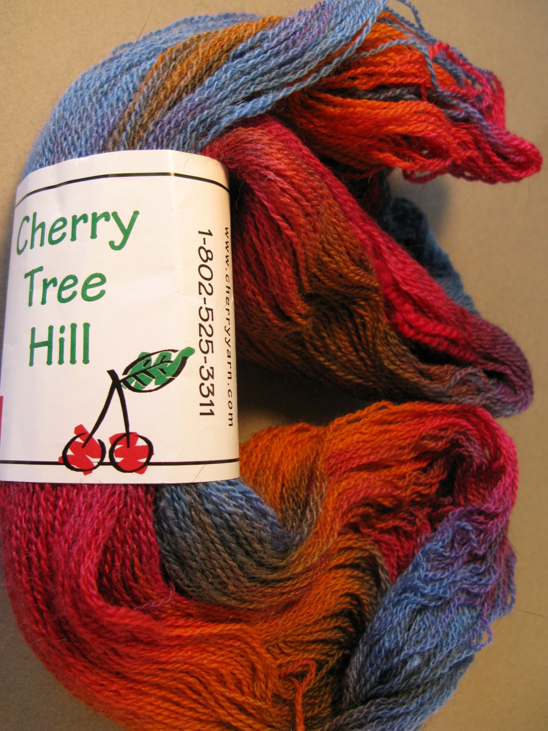 Merino Possum Silk yarn by Cherry Tree Hill in Champlain