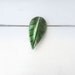 vintage green organic brooch- shell brooch- jungle leaf jewelry- Sweetlakevintage- 1960s design