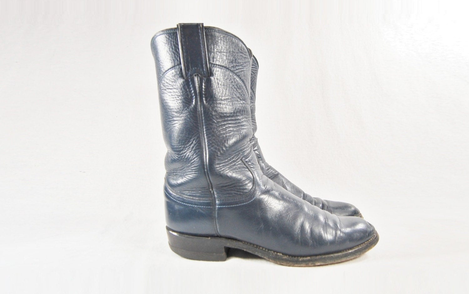 navy blue cowgirl boots