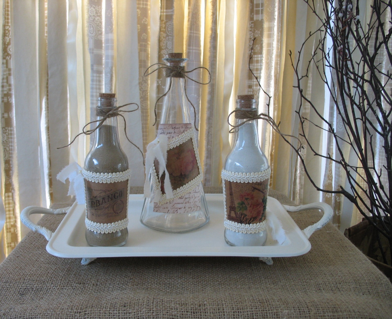 sand ceremony set rustic wedding sand ceremony set shabby sand ceremony set rustic wedding sand ceremony set shabby